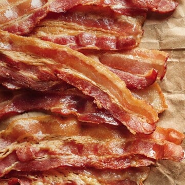 Solar oven bacon strips